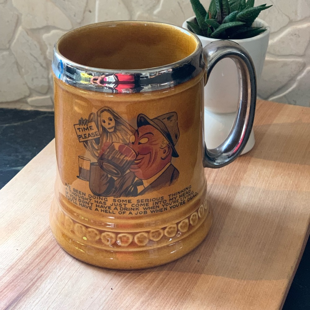 LORD NELSON POTTERY | Humorous Pottery Beer Mug